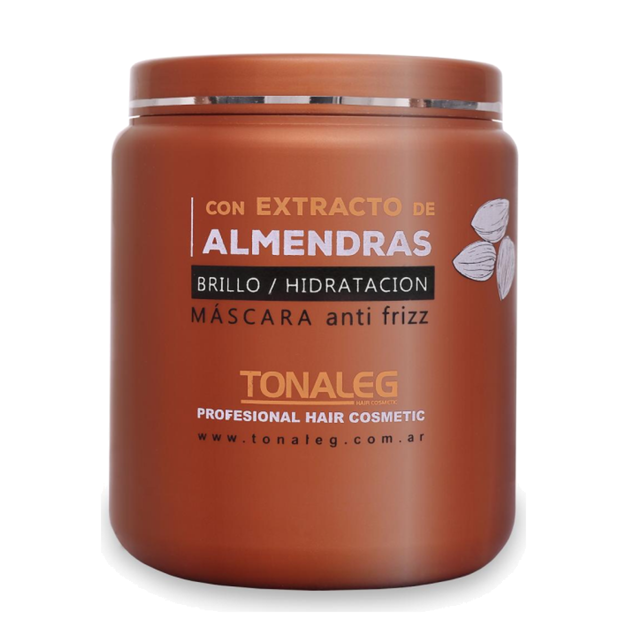 Mascara Línea Cobre Almendras